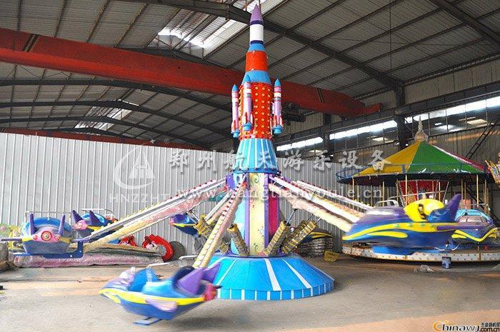 航天主打产品儿童自控飞机-郑州航天游乐设备制造业务一部